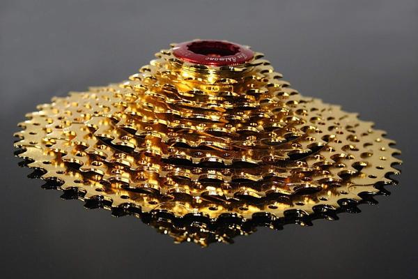 11-42 Cassette 10 Speed for SHIMANO DEORE XT / gold 525g