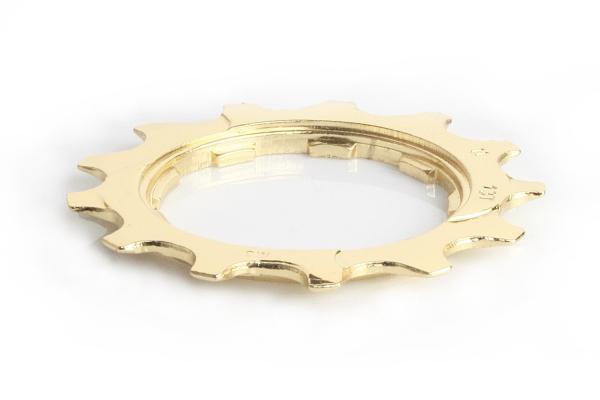 13 spare Sprocket gold for 11-25 9 speed Cassettes.