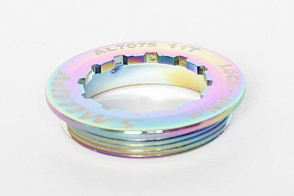Cassette Lock Ring rainbow - Smllow Lockring suitable for SRAM.