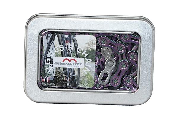 Kette 9/ 10/ 11/ 12-fach rainbow - Fahrradkette, Schaltkette für 9, 10, 11, 12S Kettenschaltung.