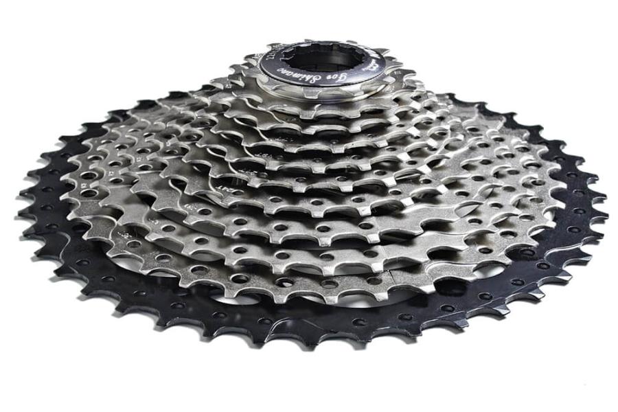 11-42 cassette 11-speed for SHIMANO DEORE XT / silver star 525g
