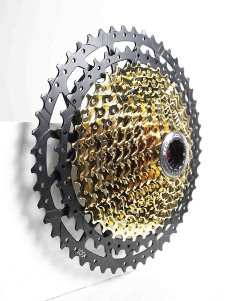 11-50 Cassette 11-speed for SHIMANO DEORE XT / gold 585g