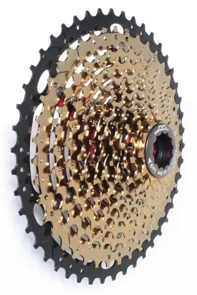 11-46 Cassette 11 Speed gold eagle - Pinion, Sprocket for SHIMANO XTR, DEORE XT, SLX.