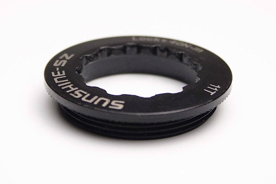 カセットロックリング ブラック SunShine SZ - ロックリング  SRAM用。