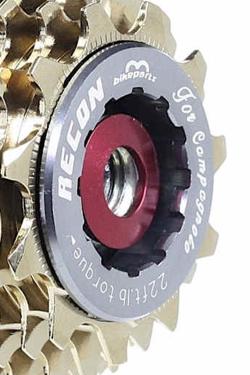 Anneau de fermeture de cassette Recon - 35mm Lockring pour Campagnolo gris.
